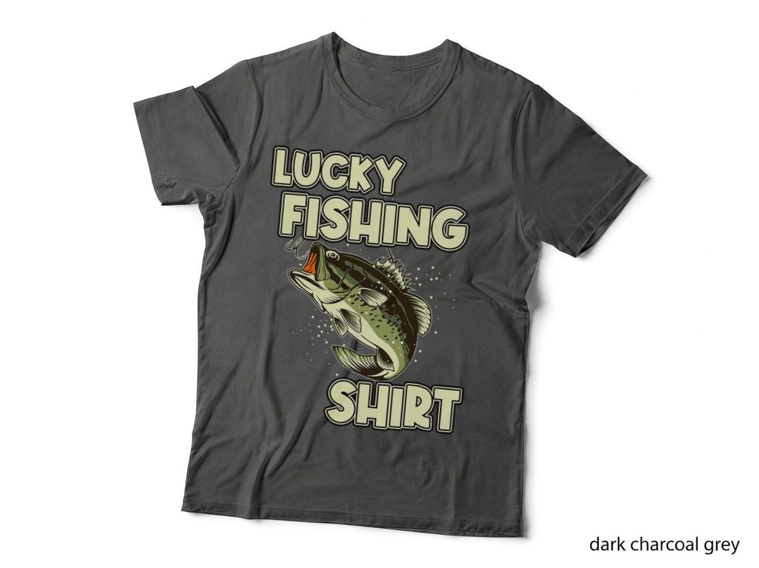 Lucky Fishing Shirt Bass Fishing T-Shirt