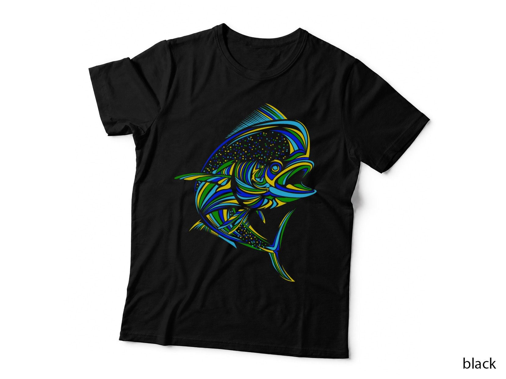Mahi Dolphinfish Offshore Fishing T-Shirt