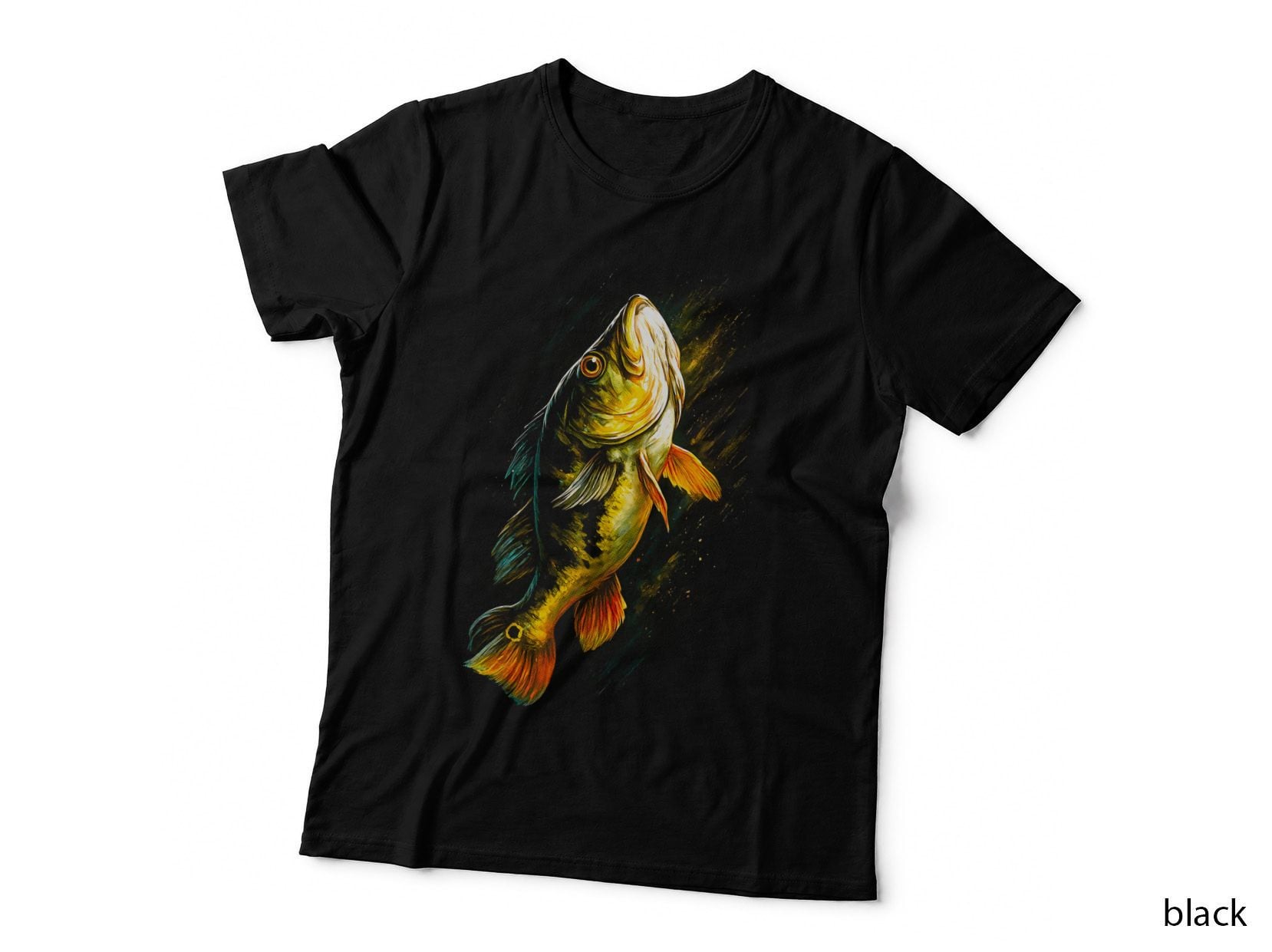 Moray Eel T-Shirt, Halftone Sinuous Moray Eel Graphic Tee, Ocean Fish Shirt