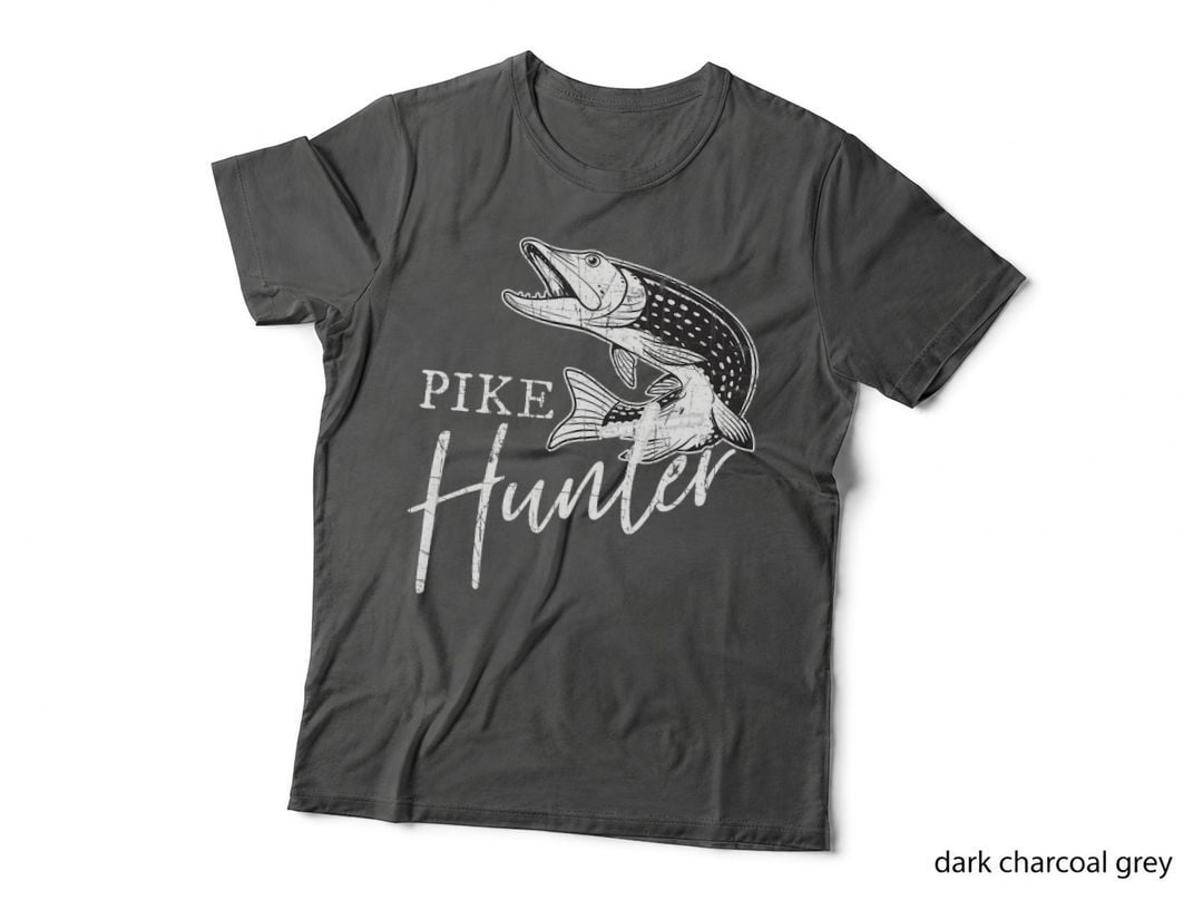 Pike Hunter Fishing Fisherman Northern Pike T-Shirt