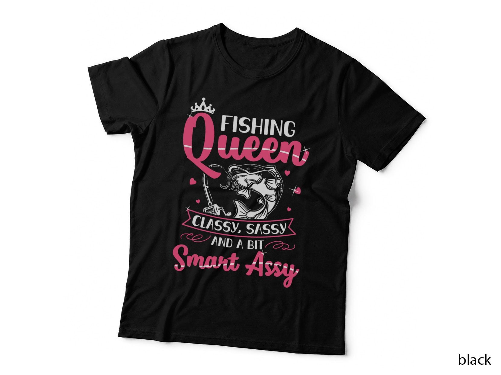 Bass Fishing Girls Fish Fishing T-Shirt