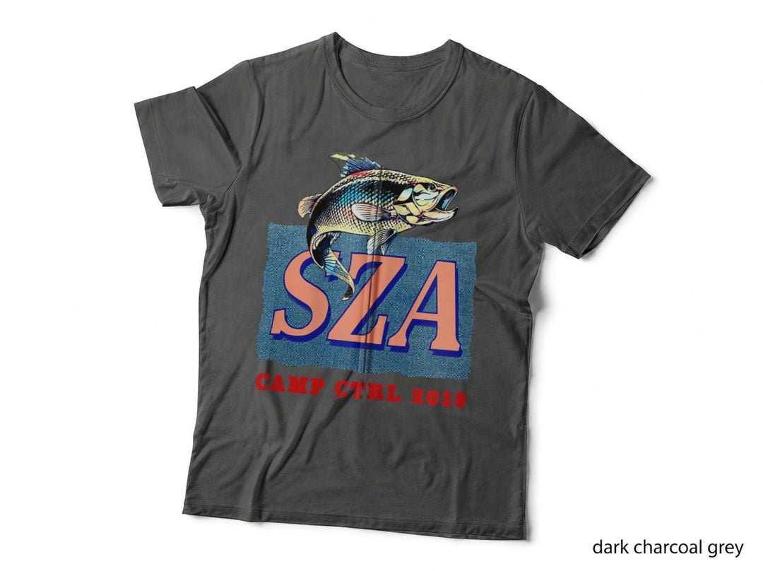 Camp Ctrl SZA Fishing Shirt Zip Hoodie, Outdoor Sport, Angler Gift T-Shirt