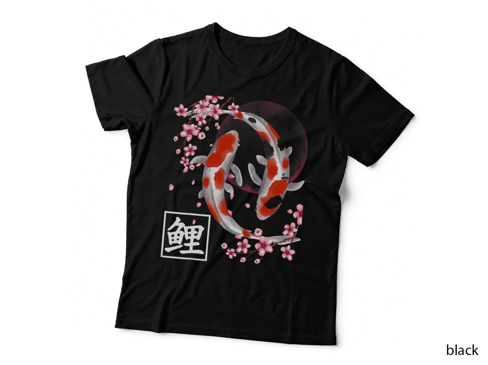 Cherry Blossom Koi Fish Japanese Sakura Japanese Carp T-Shirt