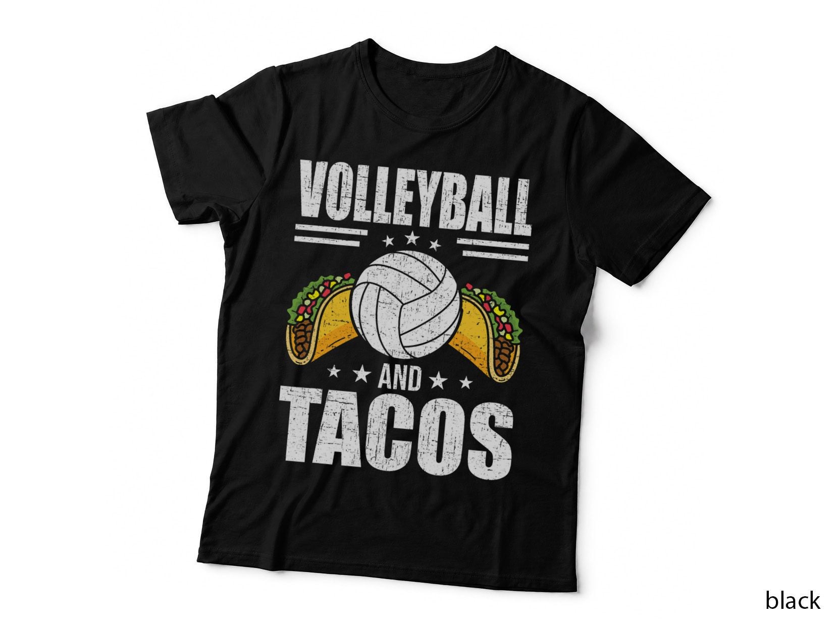 Volleyball and Tacos Volleyball Player Taco Lover T-Shirt