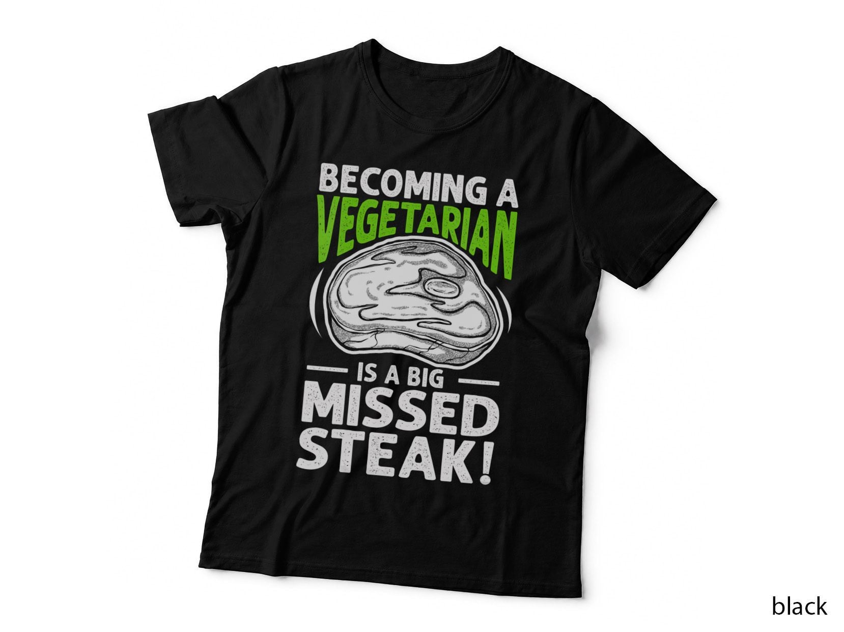 Barbecue Vegetarian Missed Steak Grilling BBQ Maker, Apparel T-Shirt