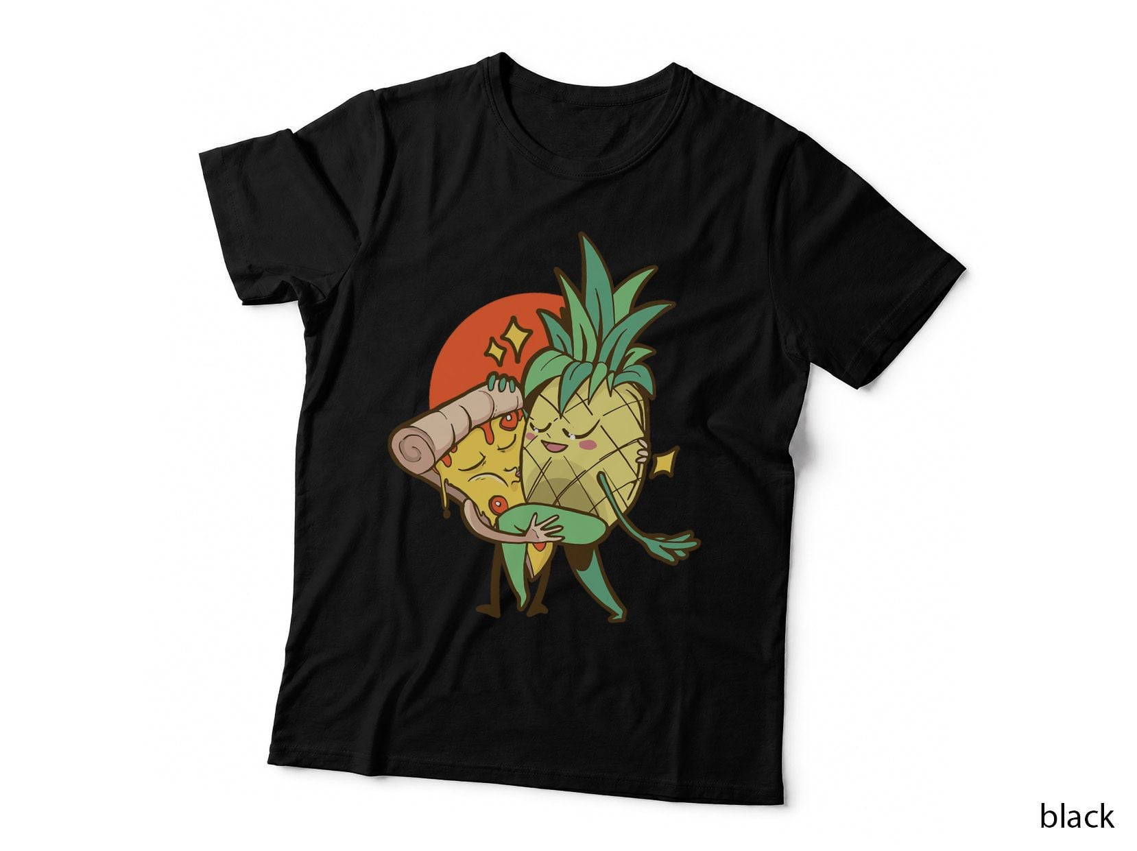 Funny Love Pineapple Pizza T-Shirt
