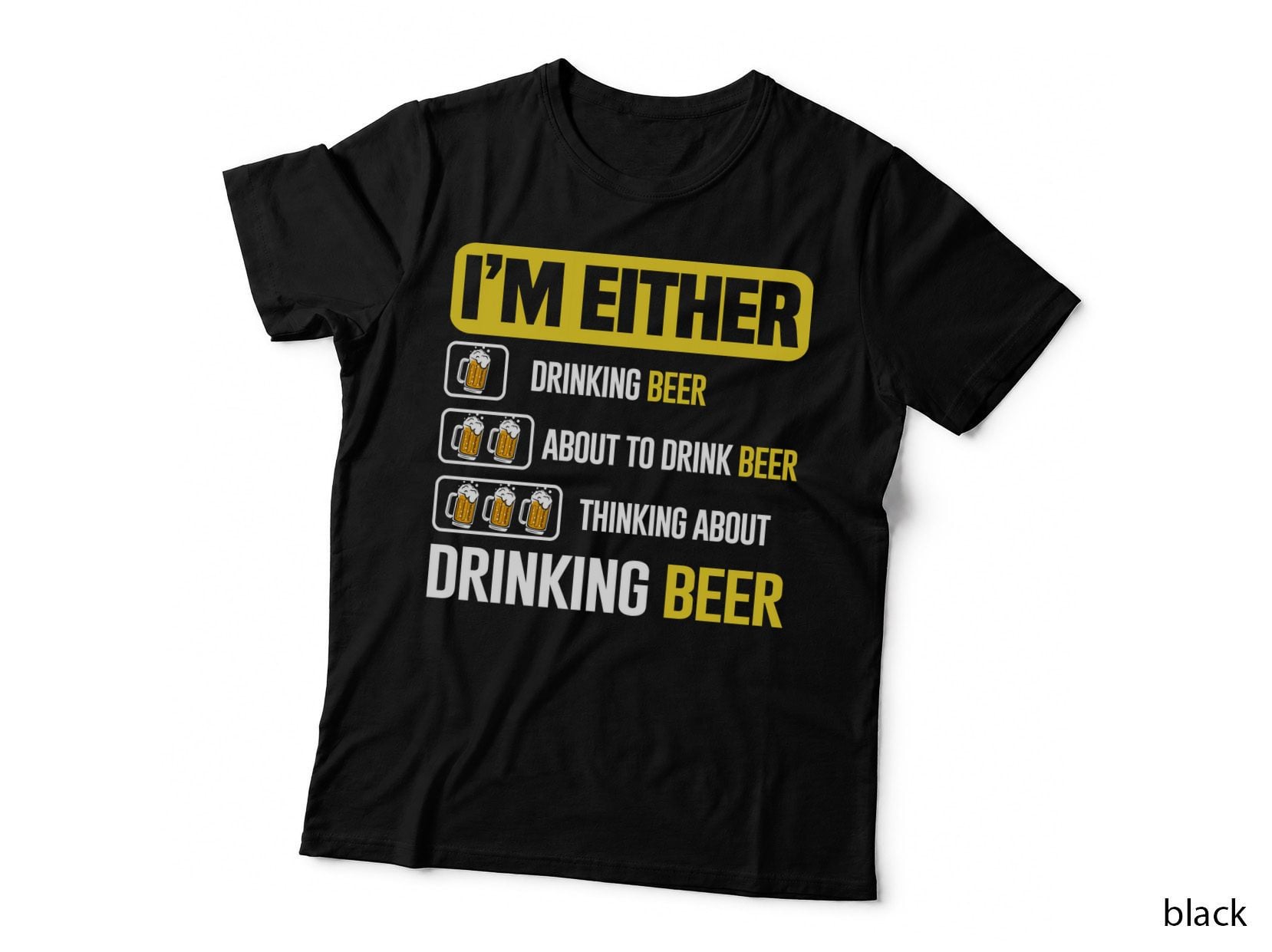 I Am Either About to Drink Beer Shirt, Hoppy Vibes, Taproom Energy, Gift T-Shirt