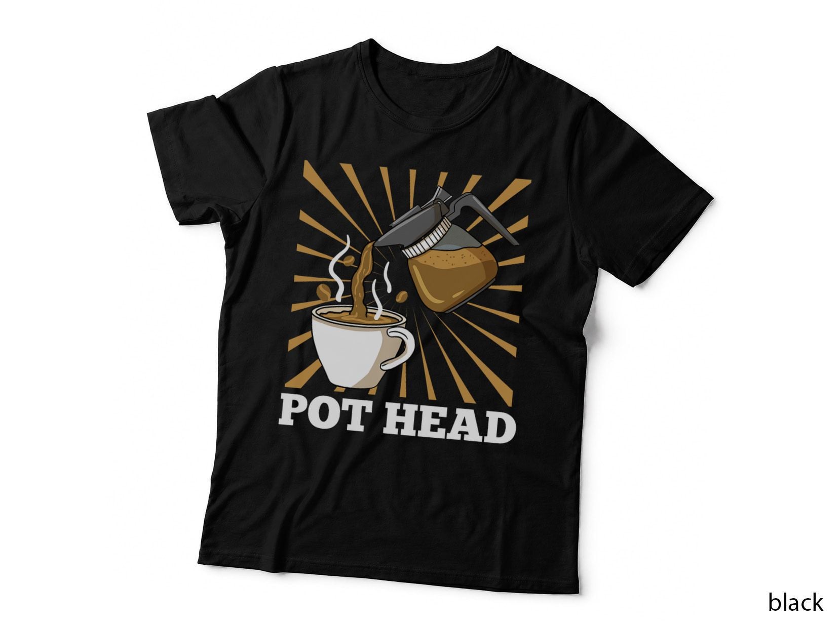 Pot Head for Coffee Lover Gift T-Shirt