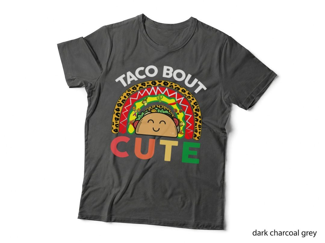 Taco- Taco Bout Cute Toddler Taco-Tuesday Mexican T-Shirt