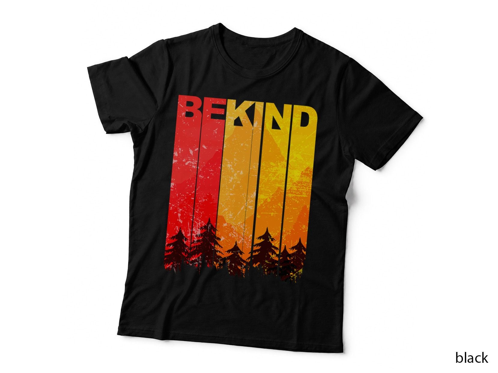 Be Kind to the Trees, Environment and Animals Go Vegan T-Shirt