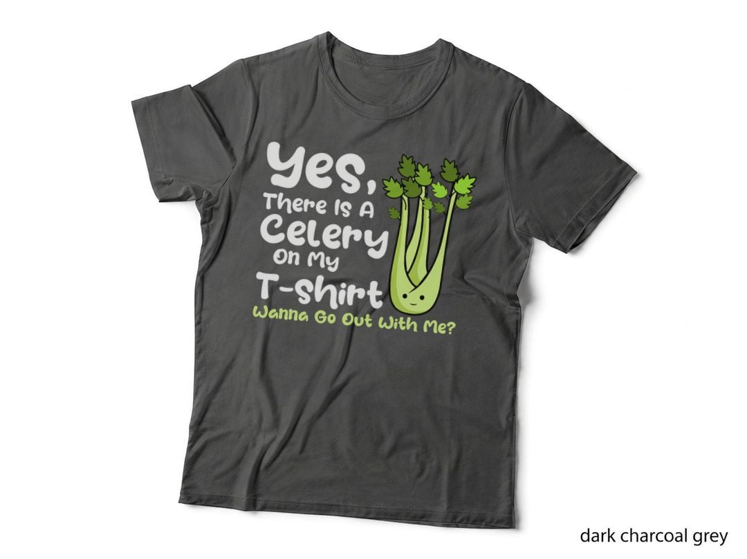 Celery Vegetarian Vegan Apium Graveolen Vegetable Lover T-Shirt