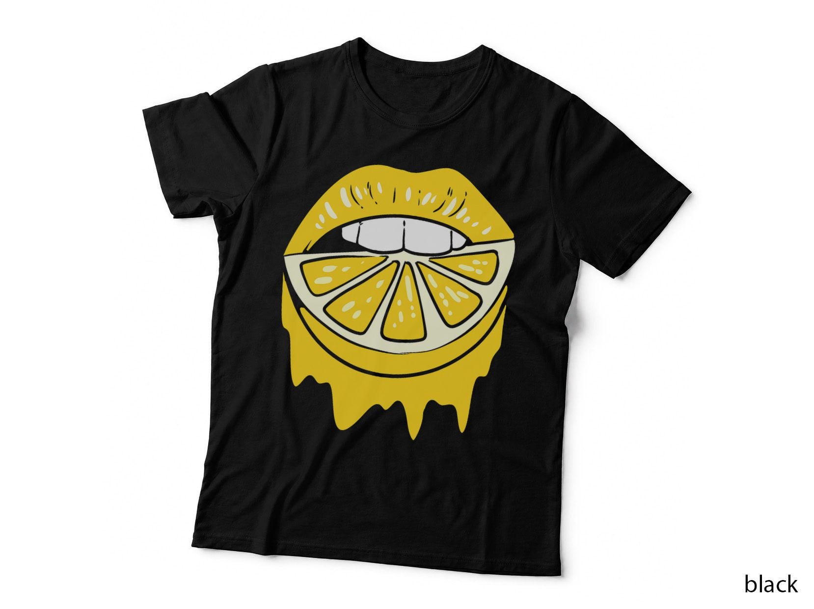 Lemon Fruit Vegetarian T-Shirt
