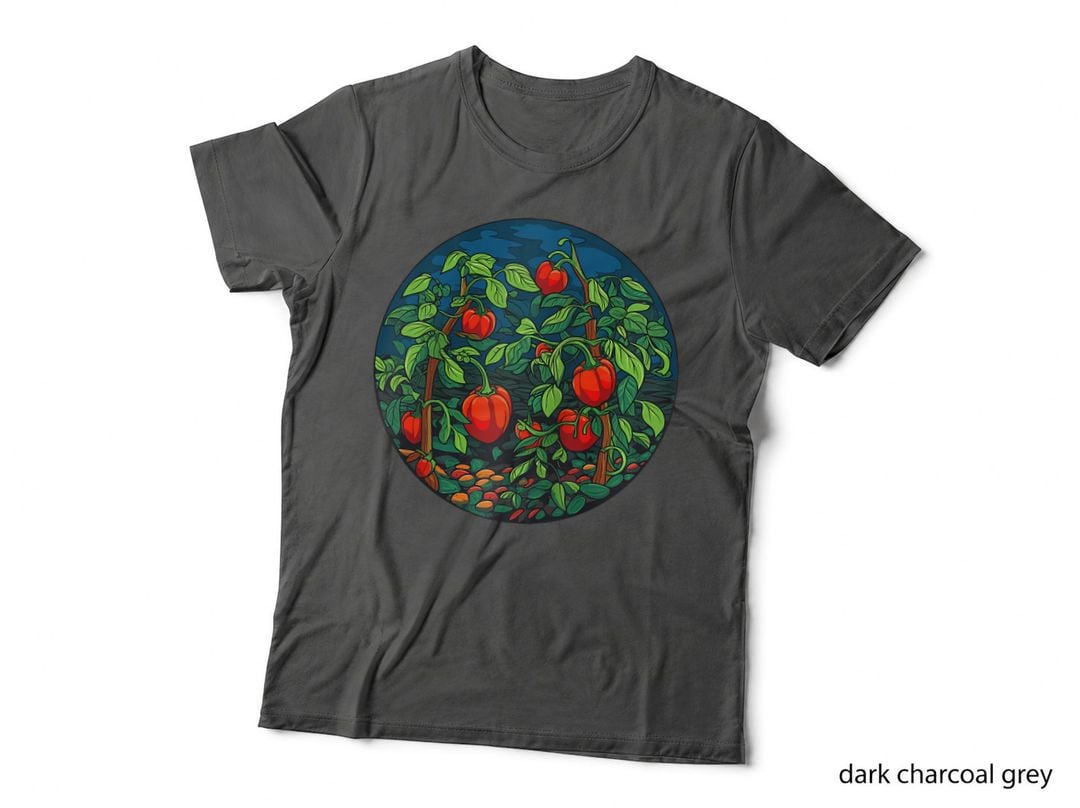 Pepper Vegetable Vegetarian Garden Vegan T-Shirt
