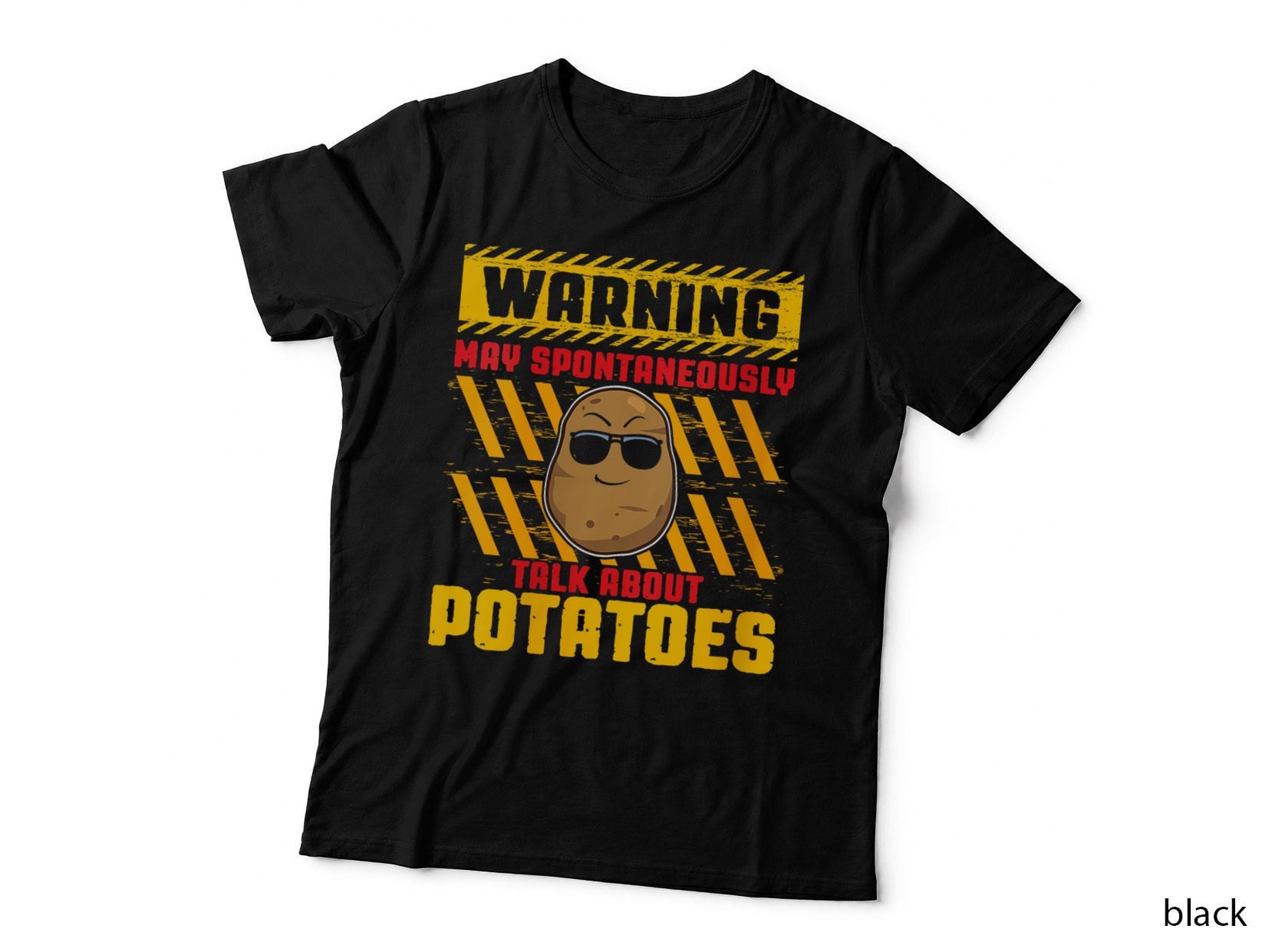 Potato Spud Root Vegetable Tater Vegan Lover Keto, Diet Lifestyle T-Shirt