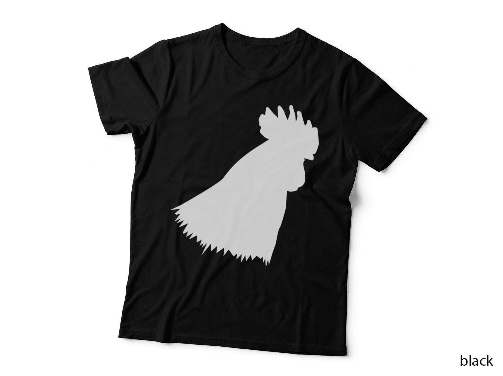 Rooster Silhouette Barbecue T-Shirt, Barbecue Graphic Tee, Cute Barbecue Shirt