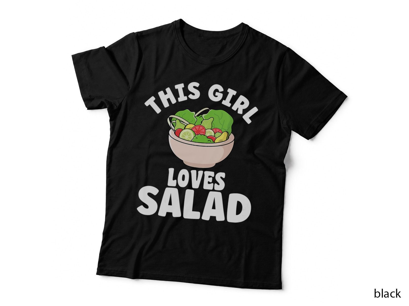 Salad Lover Vegetable Vegetarian Salad Food T-Shirt