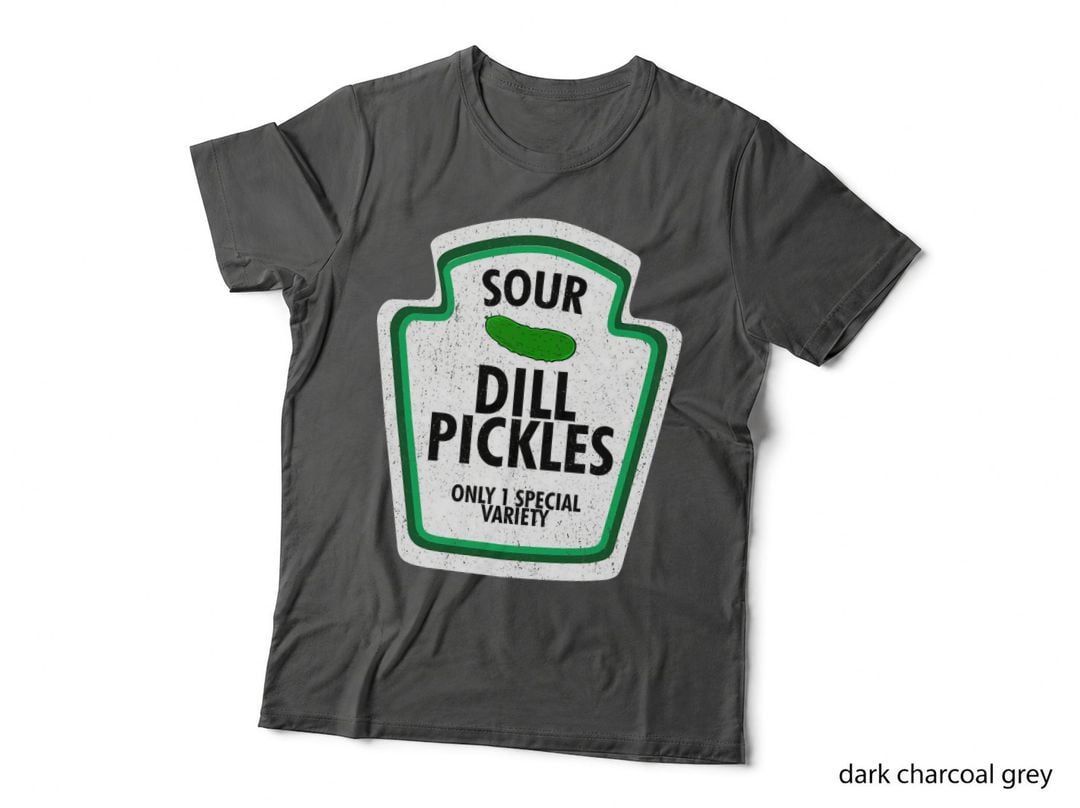 Sour Drill Pickles Jar Costume - Cucumber Vegan Pickle Lover T-Shirt