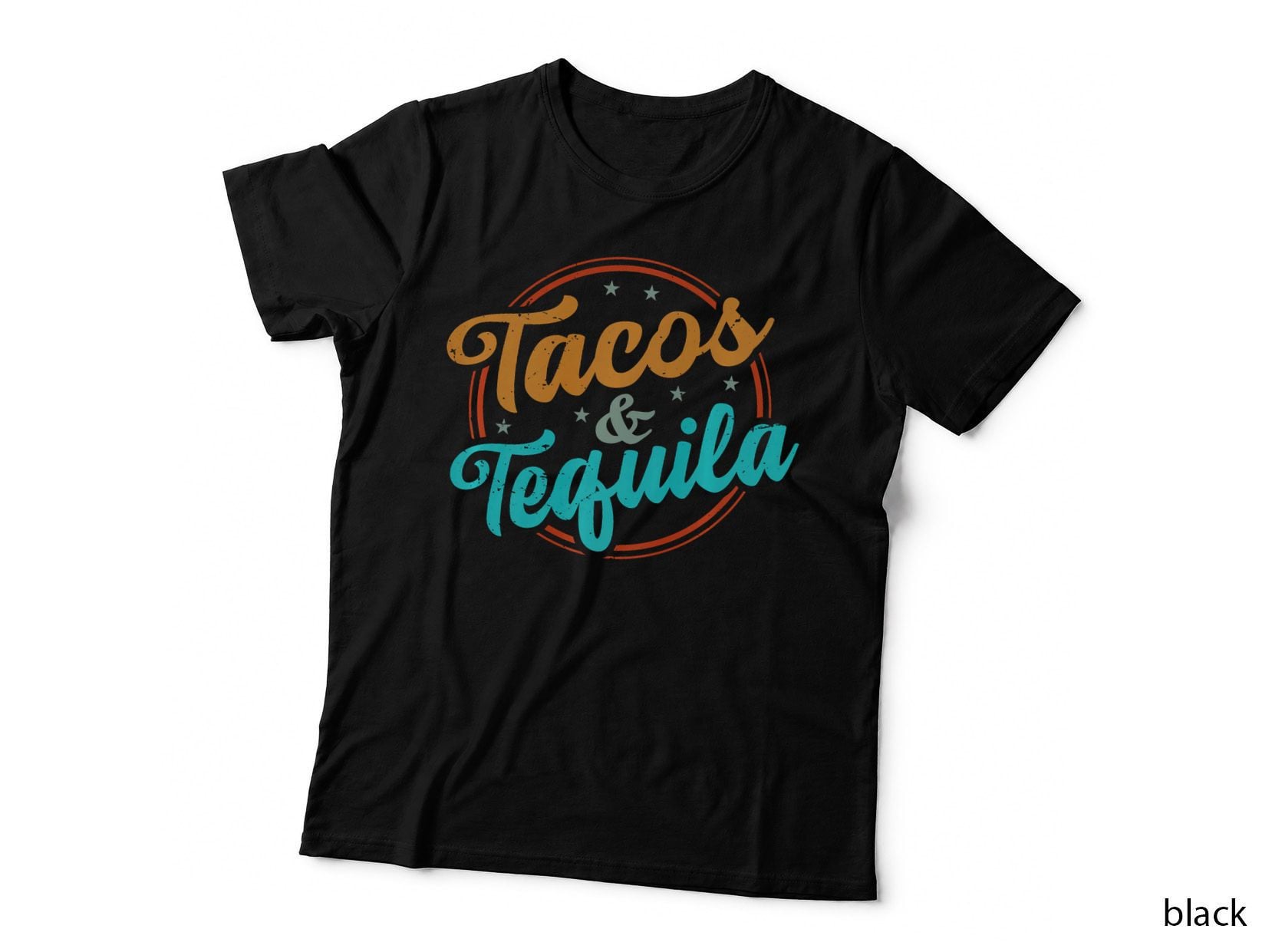 Tacos and Tequila Mexican Food Drinking Fiesta Party Funny Gift T-Shirt