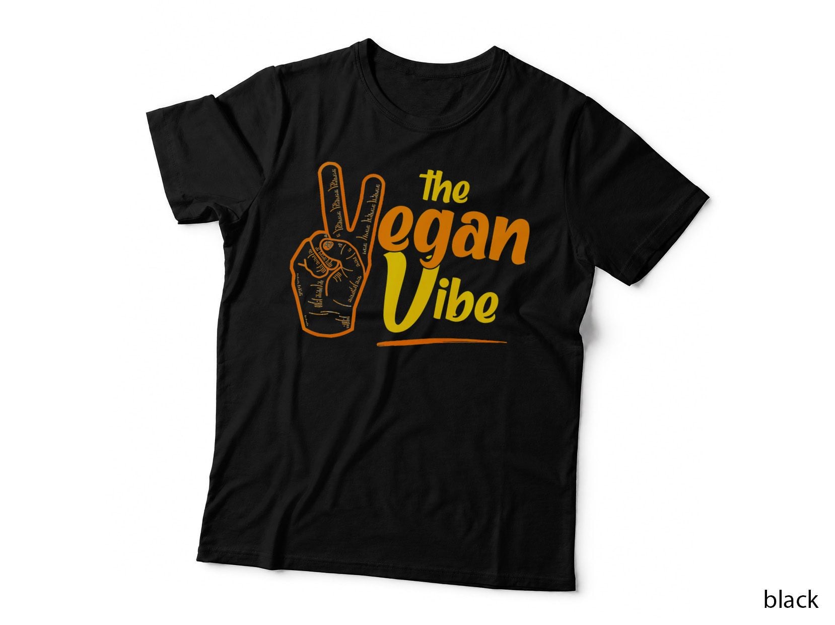 The Vegan Vibes Veggie Vegetables Vegetarian, Diet T-Shirt
