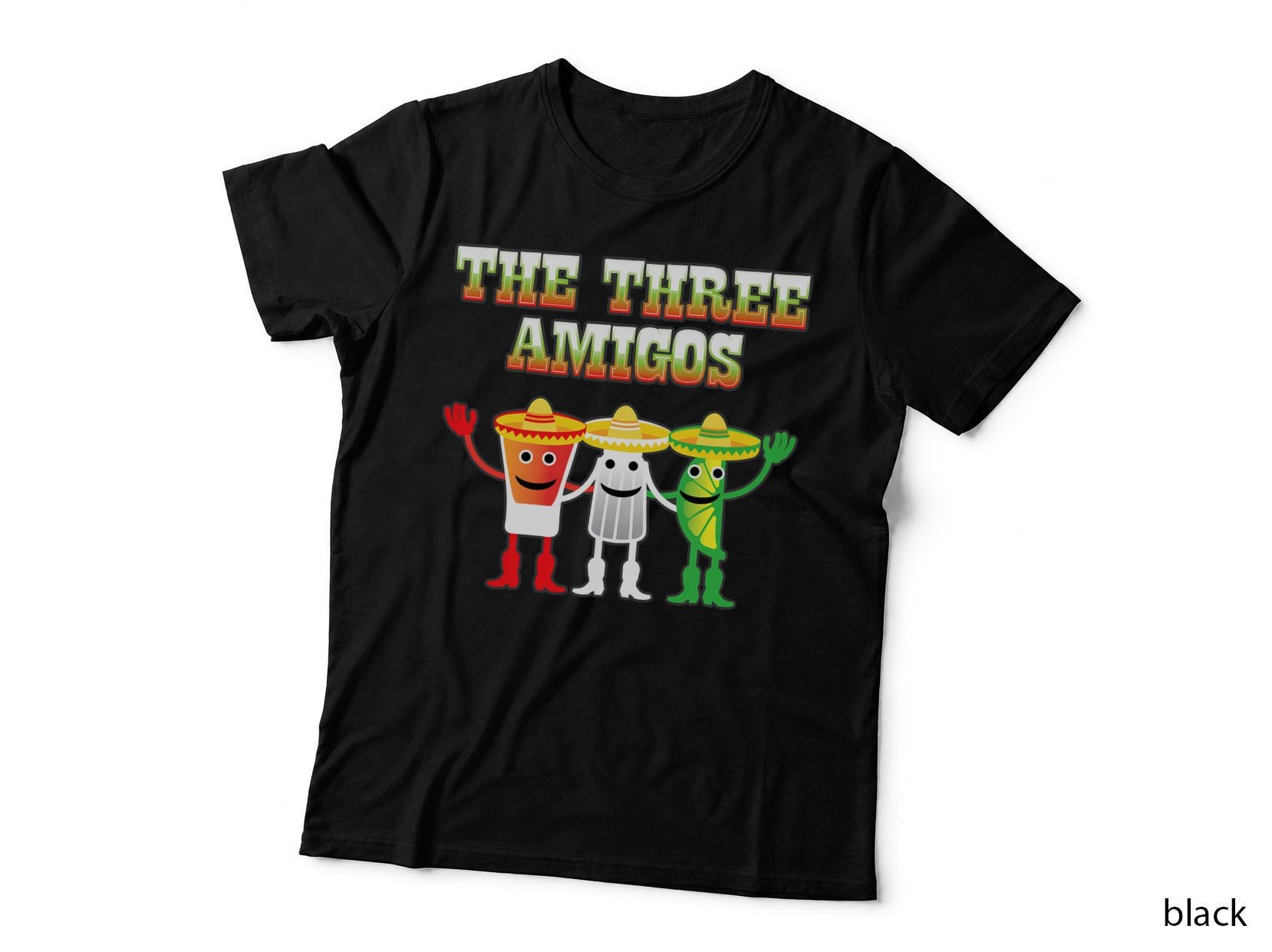 Three Amigos Tequila T-Shirt - Three Amigos T Shirt