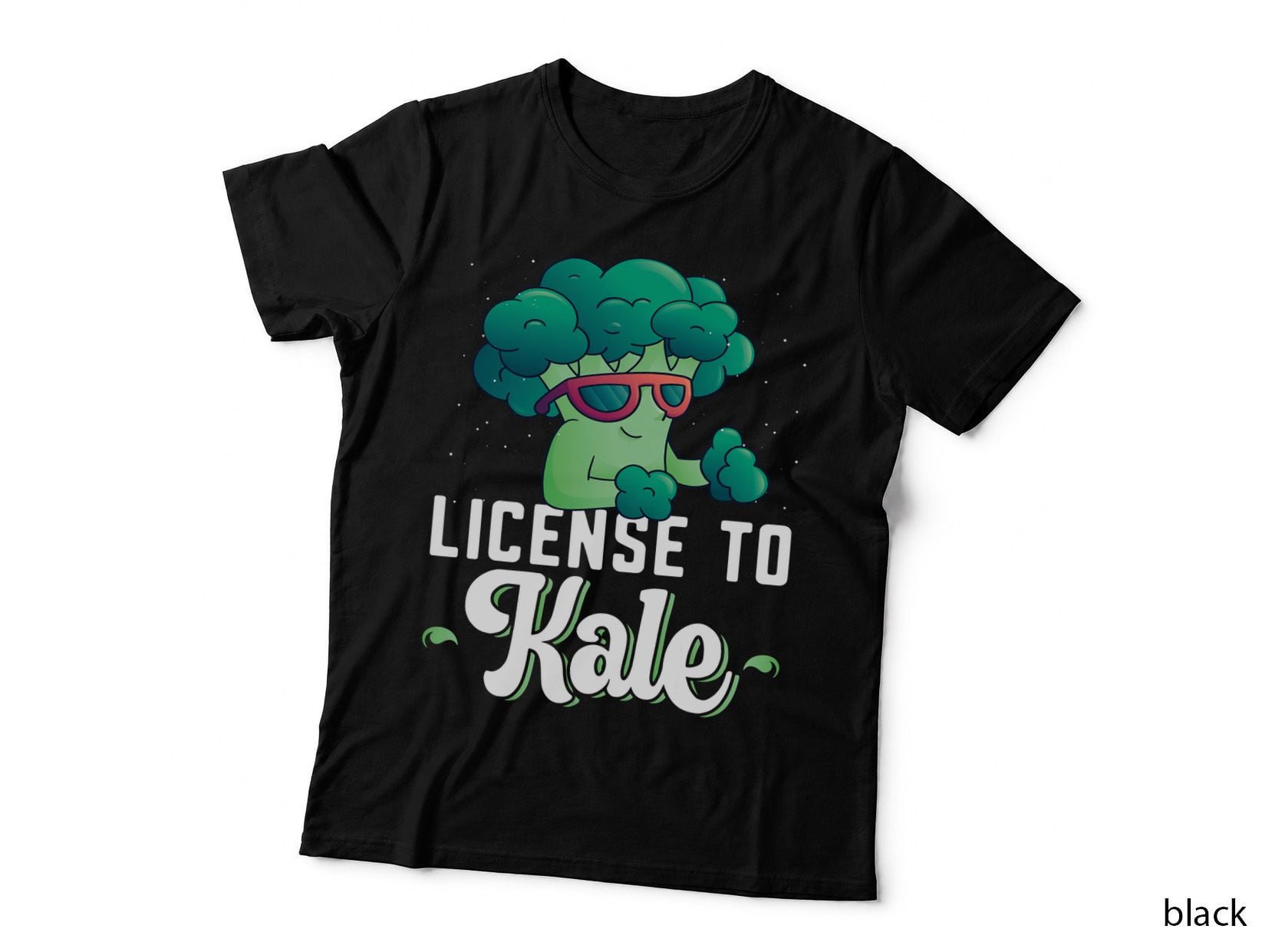 Vegan Vegansim - License to Kale T-Shirt