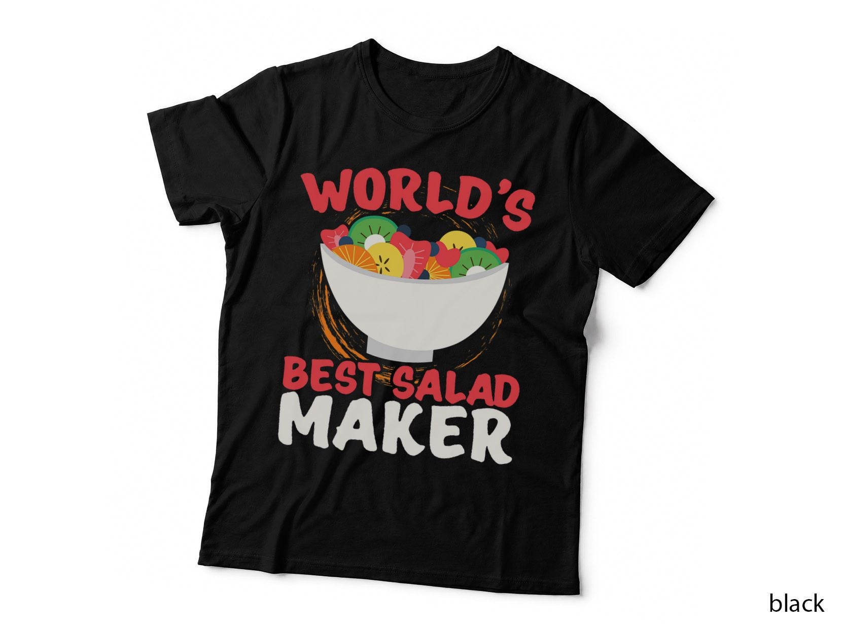 World's Best Salad Maker Vegan Vegetarian Gift Idea T-Shirt