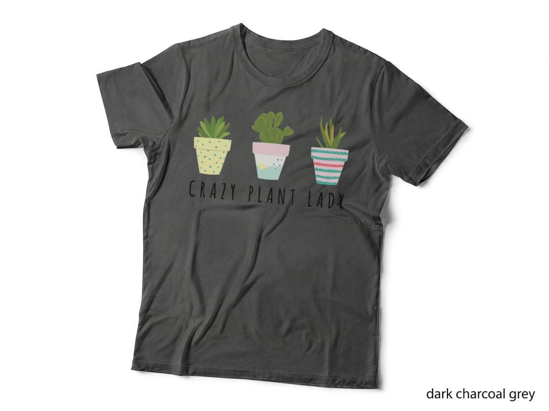 Crazy Plant Lady Shirt Plant Lover Gardening T-Shirt