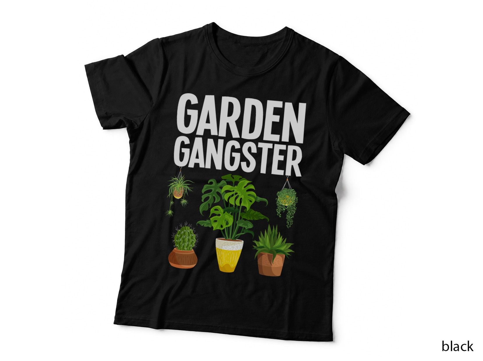 Cute Plant Art for Men Women Gardener Gardening Plant Lover T-Shirt