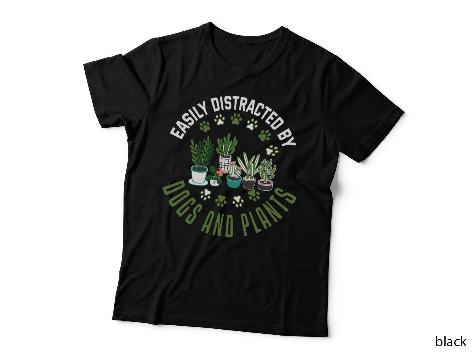 Plant Lover T-Shirt, Cactus Garden Design, Pet Lover Apparel