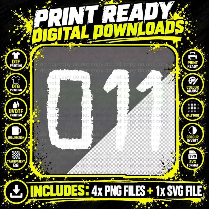 011 - Eleven Tattoo Design ( ) T-Shirt Png SVG Digital Bundle