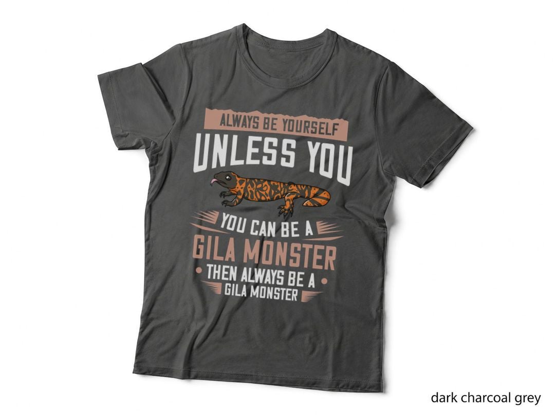 Gila Monster Lizard Cute Reptile Skull, Men's, Unisex, Nature Lover T-Shirt