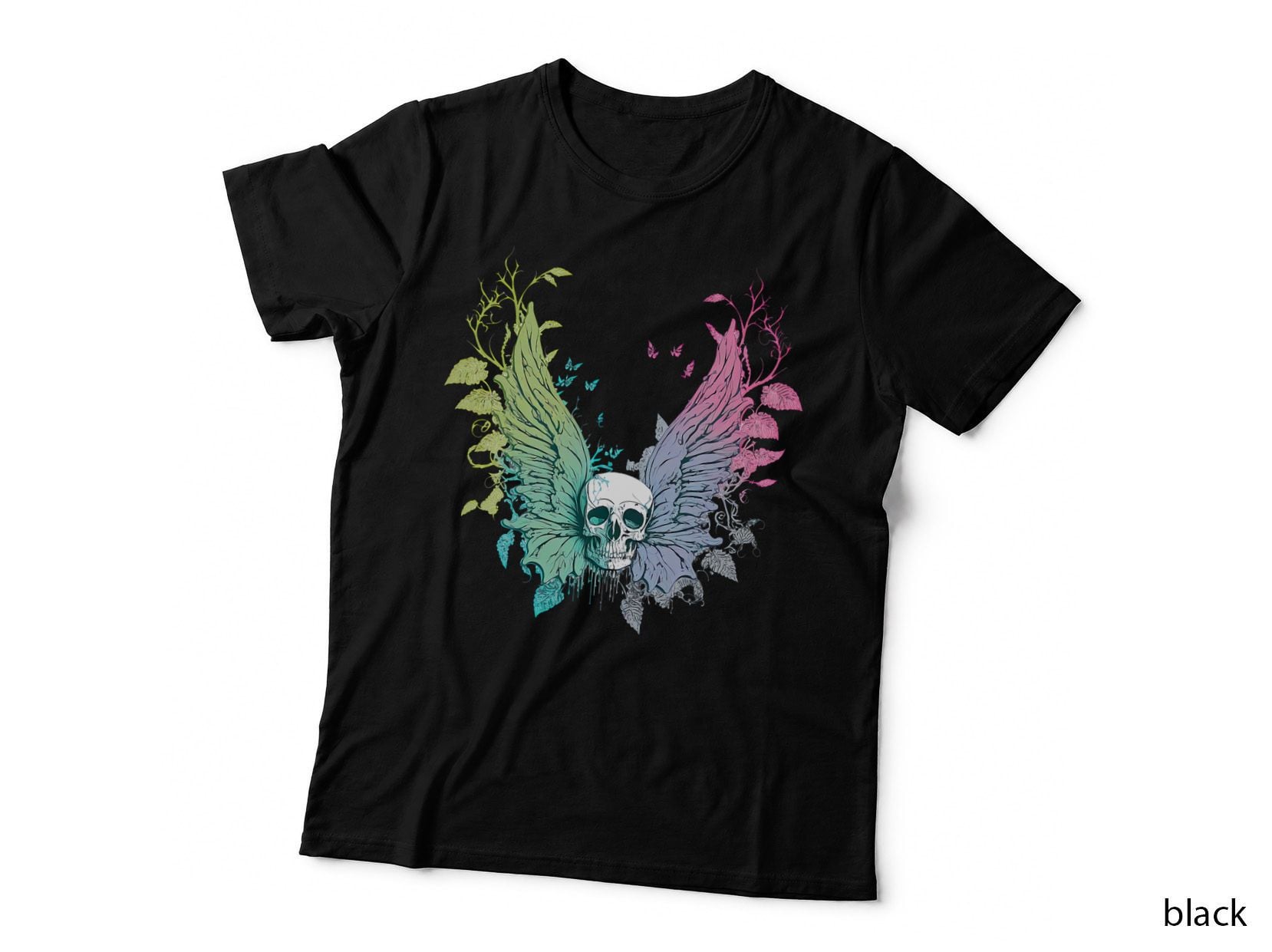 Goth Fairycore Aesthetic Gothic Fairy Aesthetic T-Shirt