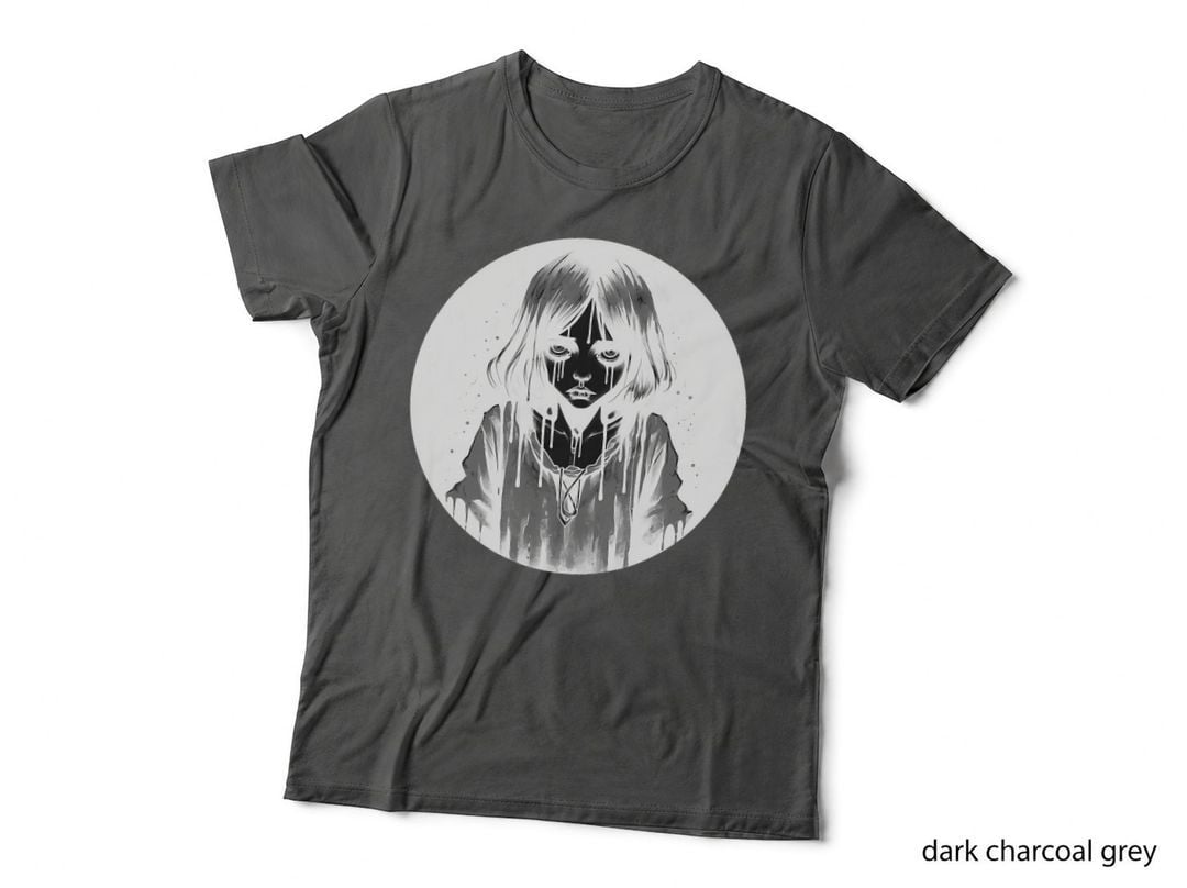 Gothic T with Girl Gothic Goth Teen Woman for Boys and Girls T-Shirt