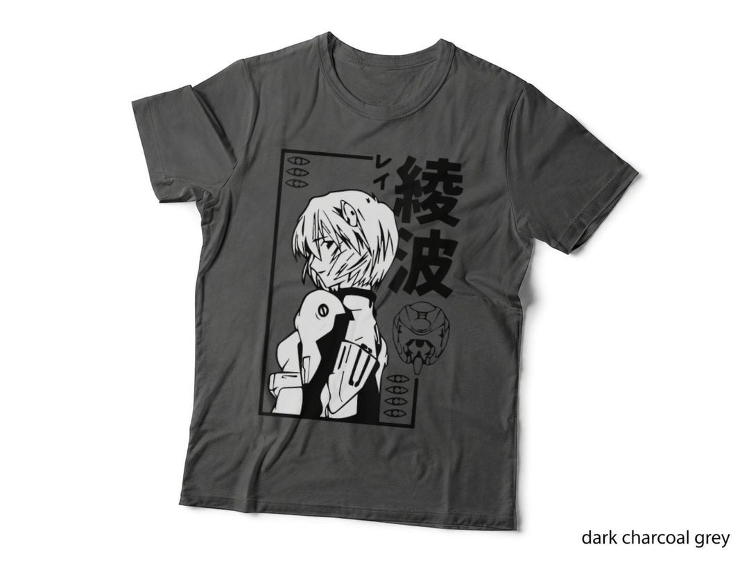 Japan Rei Ayanami Skull Superhero Cosplay, Japan Culture T-Shirt