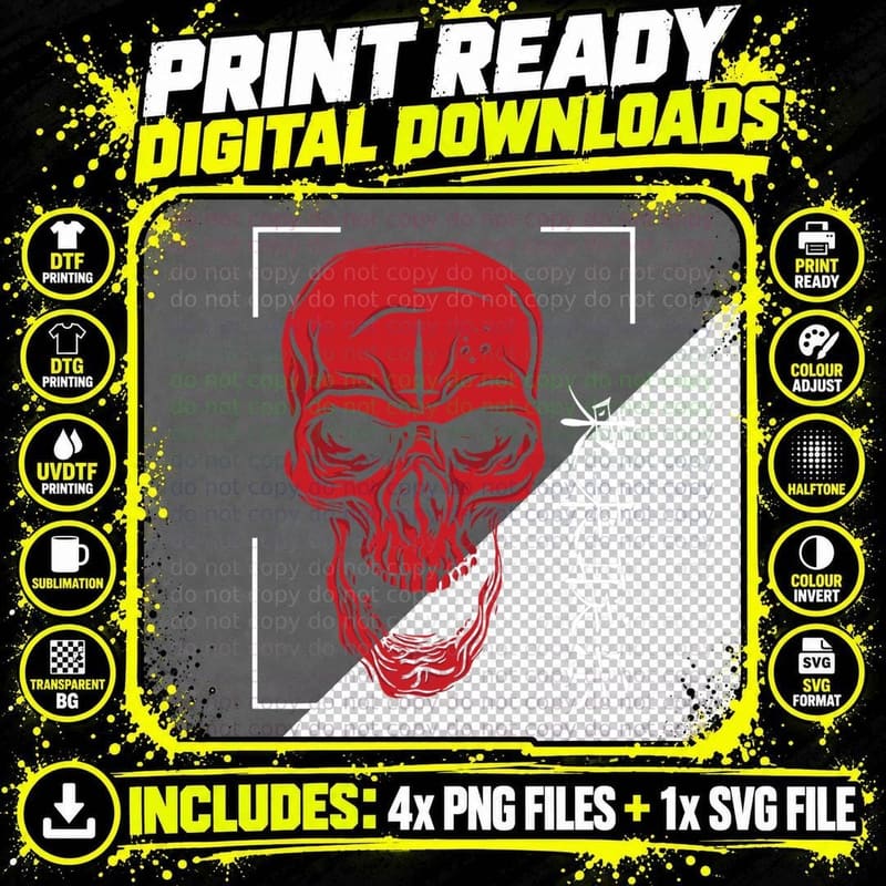 Japanese Demon I Skull I Devil I Vaporwave I Japan Png SVG Digital Bundle