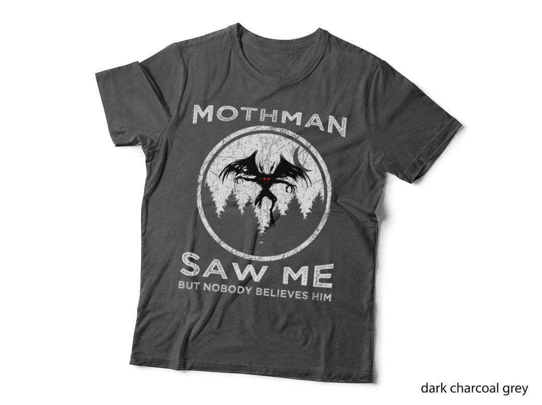 Mothman Occult Folklore Cryptidic Creature Cryptozoology T-Shirt