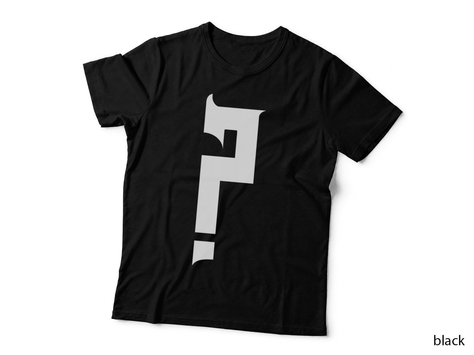 Ornamental Letter F Gothic Marker T-Shirt