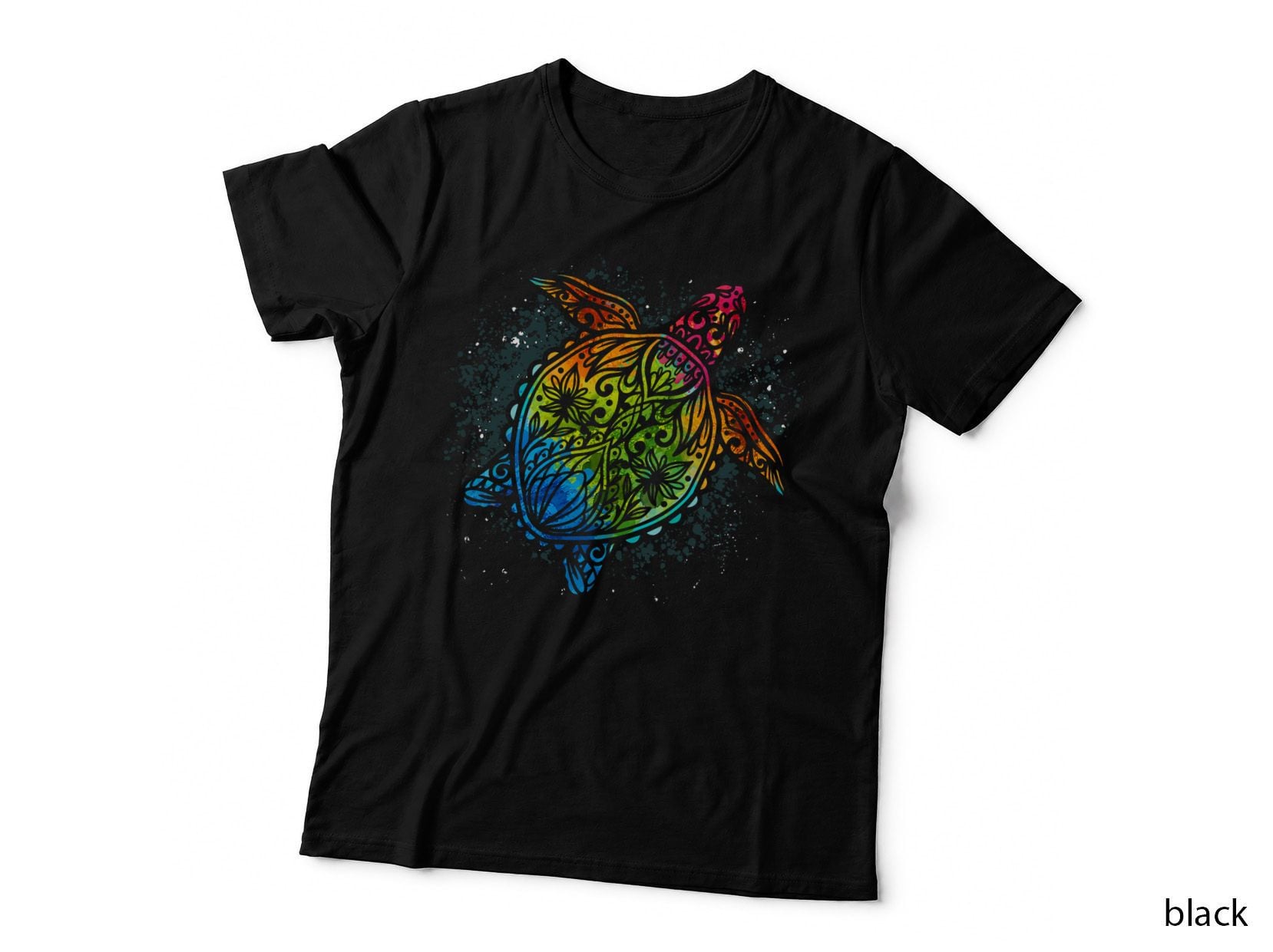 Polynesian Tattoo Maori Ocean Animal Tribal Hawaii Turtle T-Shirt