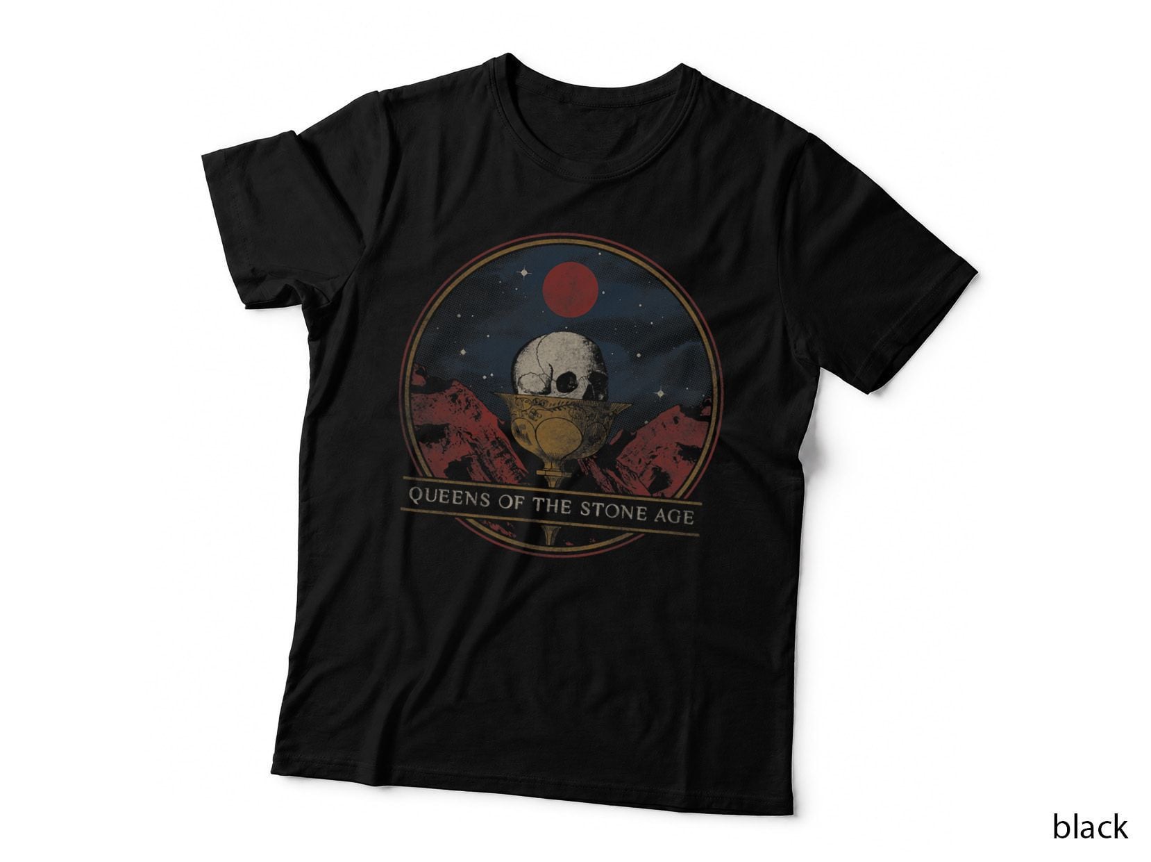 Queens of the Stone Age Skull T-Shirt