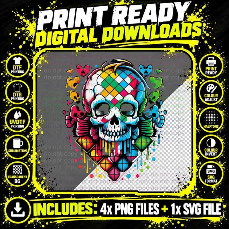 Scene Kid Shirt Scenecore Aesthetic Skull Goth Still Emo Png SVG Digital Bundle
