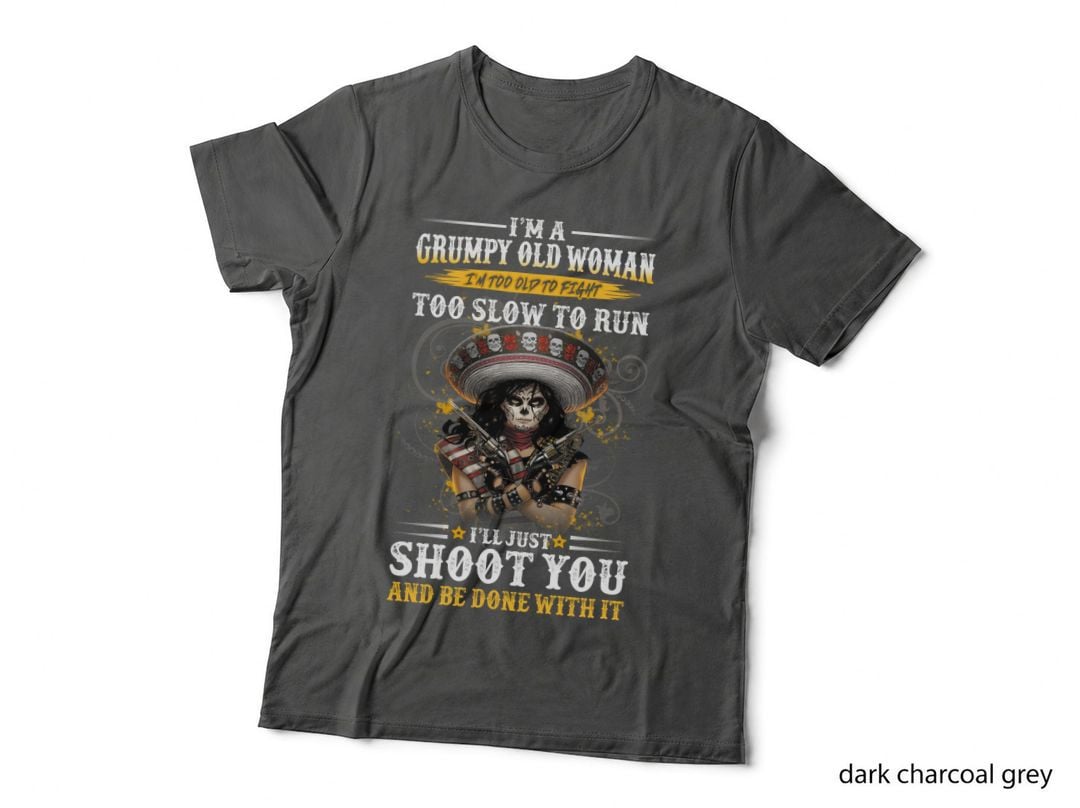 Sugar Skull Woman T-Shirt, Mexican Day of the Dead, Bold Fashion Statement