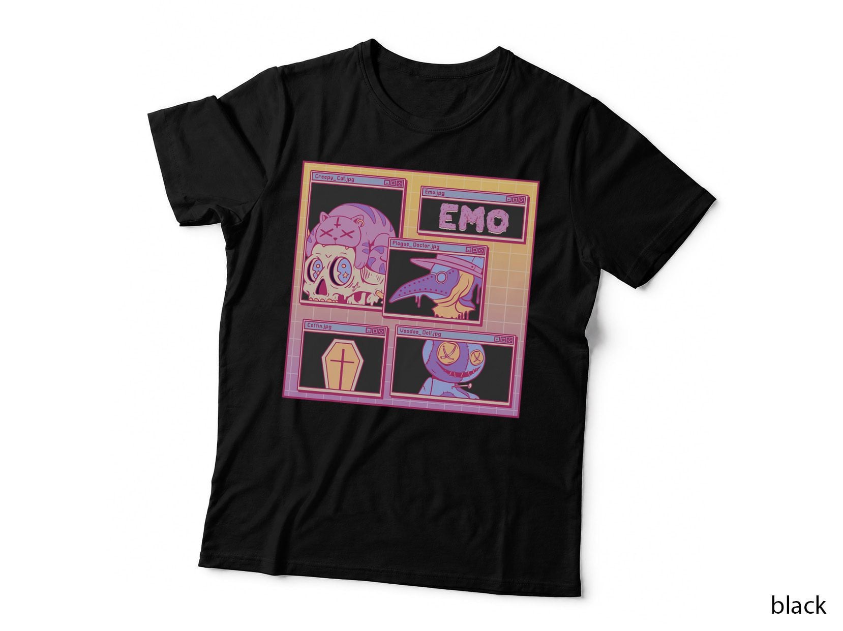 Vaporwave Aesthetic Pastel Goth Collection T-Shirt