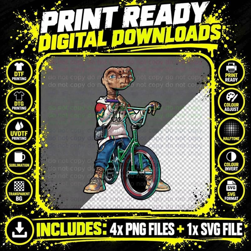 Cartoon Skeleton Girl Tattooed Face Edgy Dark Theme Goth Png SVG Digital Bundle