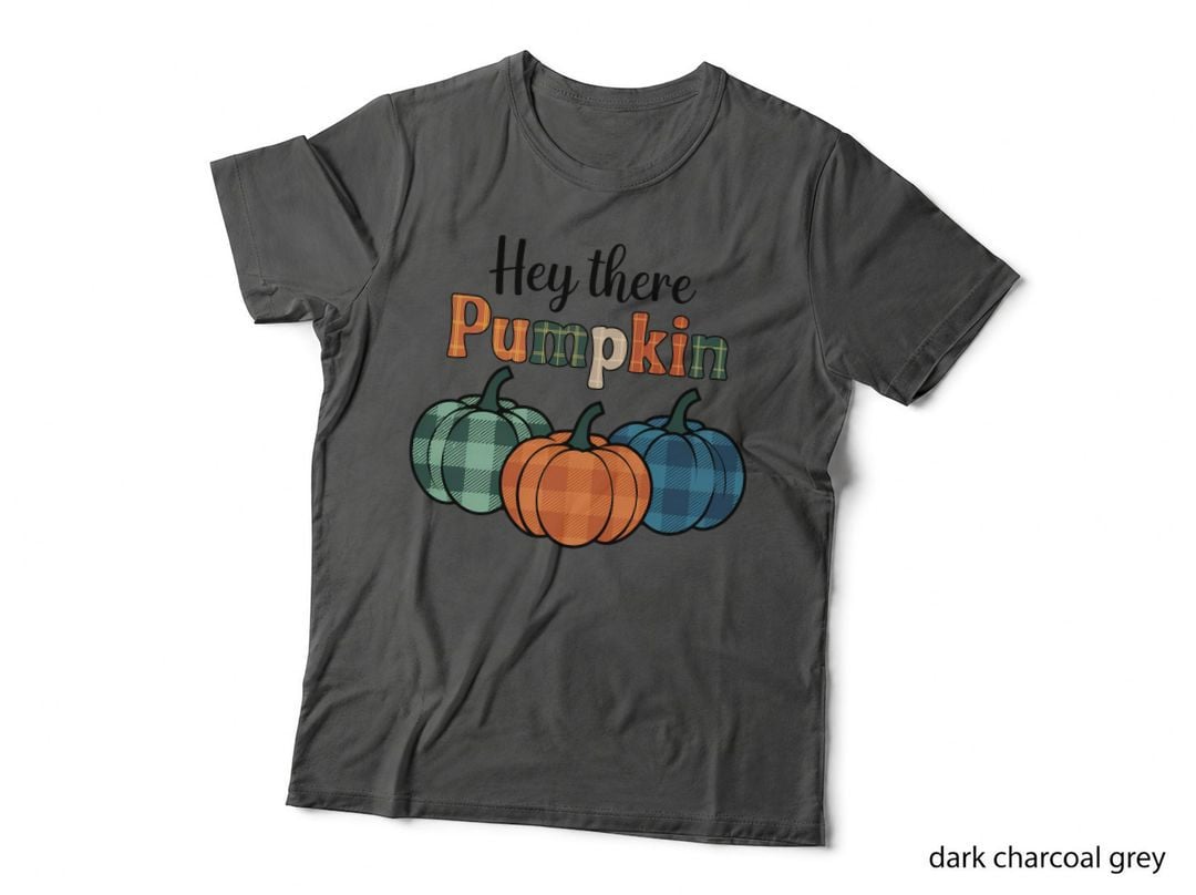 Coffee Cup Pumpkins Cinnamon Fall T-Shirt, Autumn Season Graphic Tee