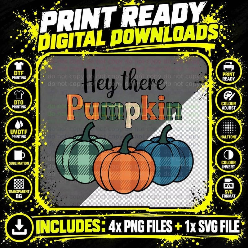 Coffee Cup Pumpkins Cinnamon Fall T-Shirt Png SVG Digital Bundle