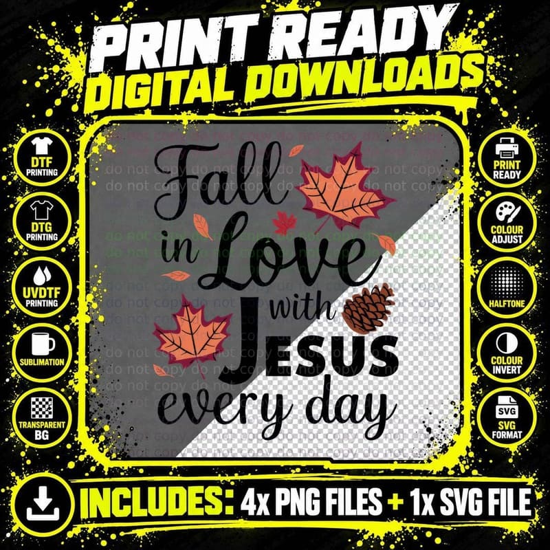 Fall in the Air Fall T-Shirt, Yellow Boots Umbrella Png SVG Digital Bundle