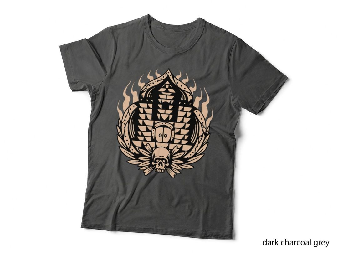 Haunted House Devil Spooky T-Shirt