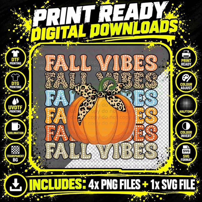 Hello Pumpkin Fall T-Shirt, Orange Pumpkin Surrounded by Png SVG Digital Bundle