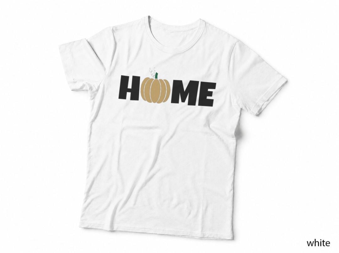 Home Fall T-Shirt, Pumpkin Patch Seasonal Home Autumn Tee, Fall Vibes Shirt