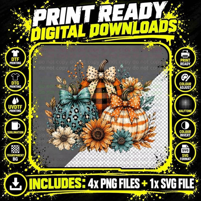 Howdy Pumpkin Fall T-Shirt, Howdy Pumpkin Western Casual Png SVG Digital Bundle